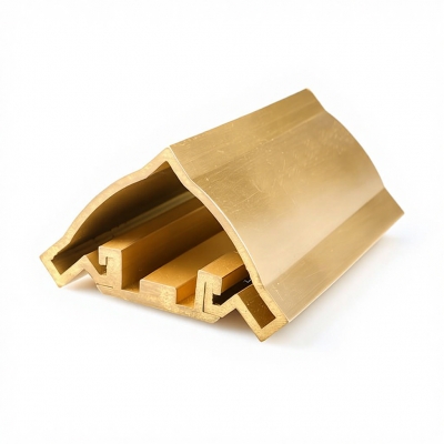  Extruded brass profiles